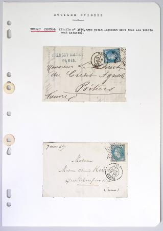 1849-1900, Importante collection d'oblitérations de