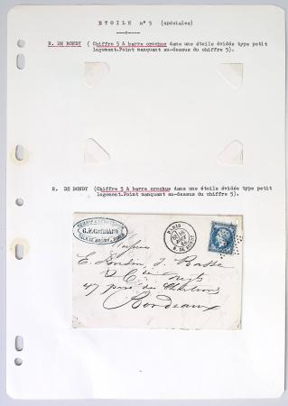 1849-1900, Importante collection d'oblitérations de