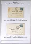 1849-1900, Importante collection d'oblitérations de