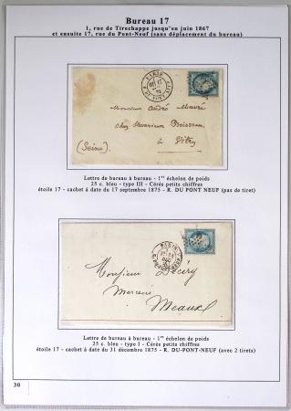 1849-1900, Importante collection d'oblitérations de