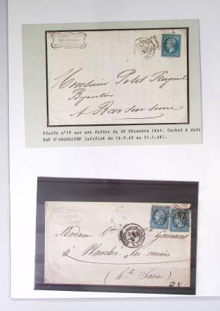 1849-1900, Importante collection d'oblitérations de
