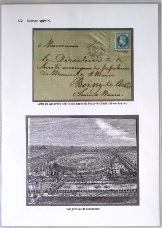 1849-1900, Importante collection d'oblitérations de