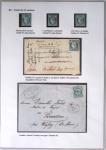 1849-1900, Importante collection d'oblitérations de