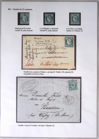 1849-1900, Importante collection d'oblitérations de