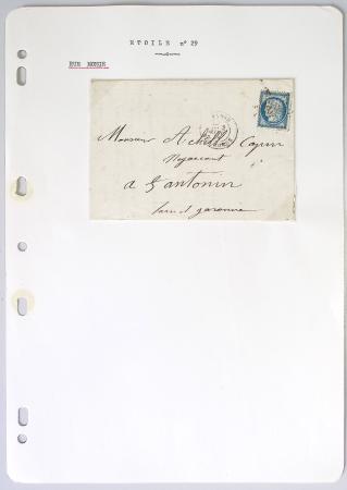 1849-1900, Importante collection d'oblitérations de