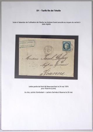 1849-1900, Importante collection d'oblitérations de