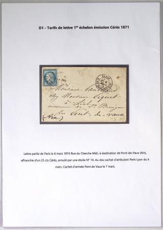 1849-1900, Importante collection d'oblitérations de