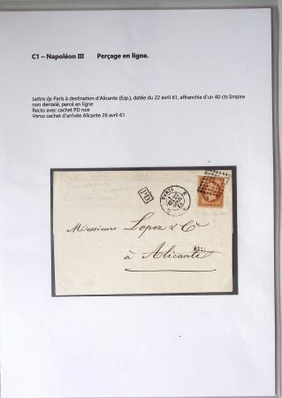 1849-1900, Importante collection d'oblitérations de