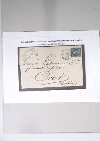 1849-1900, Importante collection d'oblitérations de