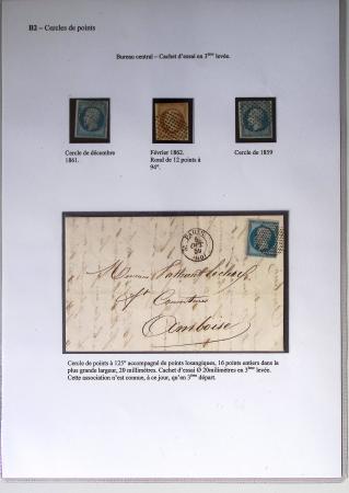 1849-1900, Importante collection d'oblitérations de