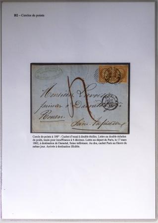 1849-1900, Importante collection d'oblitérations de