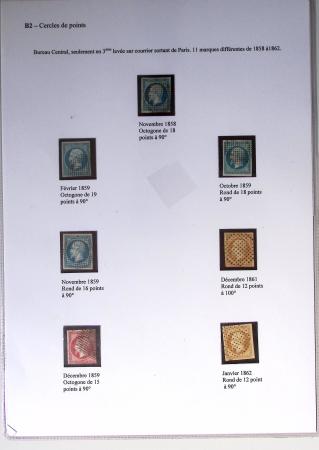1849-1900, Importante collection d'oblitérations de