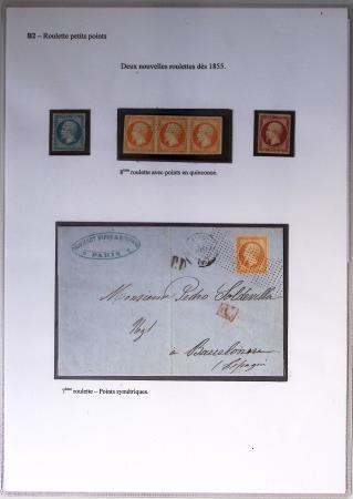 1849-1900, Importante collection d'oblitérations de