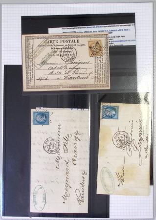 1849-1900, Importante collection d'oblitérations de