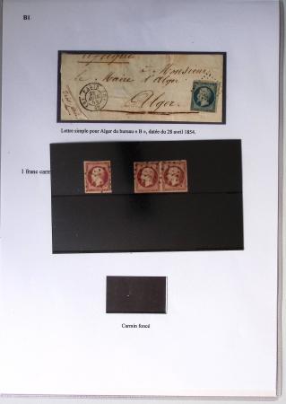 1849-1900, Importante collection d'oblitérations de