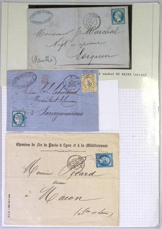 1849-1900, Importante collection d'oblitérations de