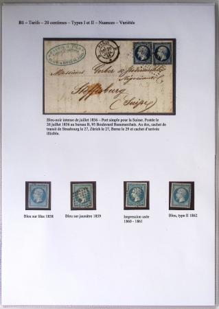 1849-1900, Importante collection d'oblitérations de