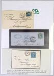 1849-1900, Importante collection d'oblitérations de