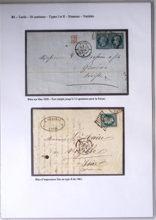 1849-1900, Importante collection d'oblitérations de