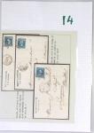 1849-1900, Importante collection d'oblitérations de