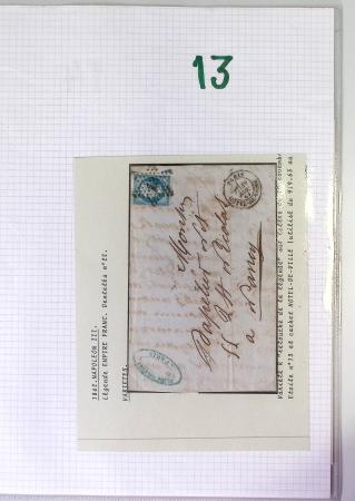 1849-1900, Importante collection d'oblitérations de