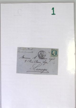 1849-1900, Importante collection d'oblitérations de