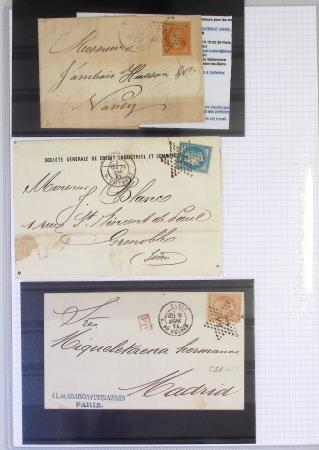 1849-1900, Importante collection d'oblitérations de