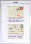 1849-1900, Importante collection d'oblitérations de
