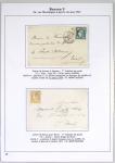 1849-1900, Importante collection d'oblitérations de