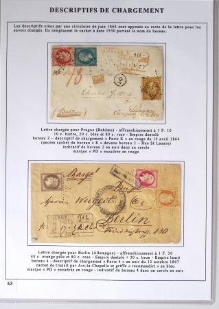 1849-1900, Importante collection d'oblitérations de