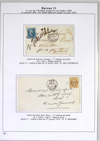 1849-1900, Importante collection d'oblitérations de