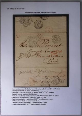 1849-1900, Importante collection d'oblitérations de