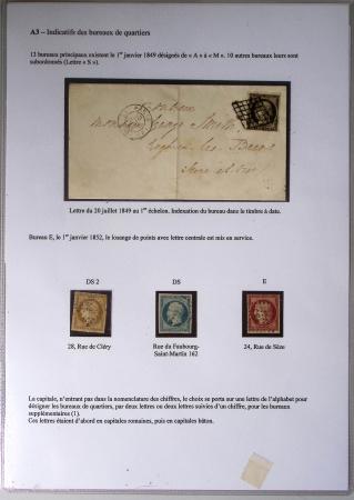 1849-1900, Importante collection d'oblitérations de