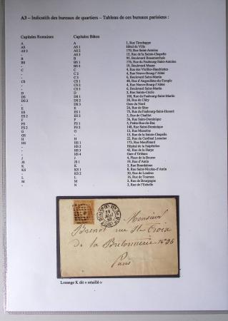 1849-1900, Importante collection d'oblitérations de