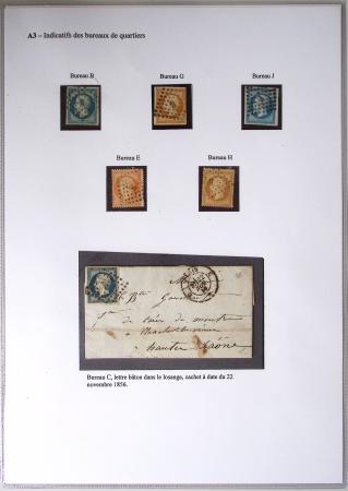 1849-1900, Importante collection d'oblitérations de