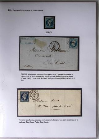 1849-1900, Importante collection d'oblitérations de