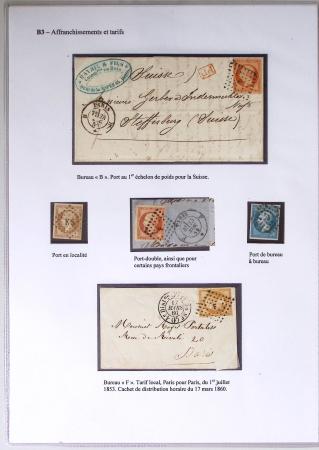 1849-1900, Importante collection d'oblitérations de