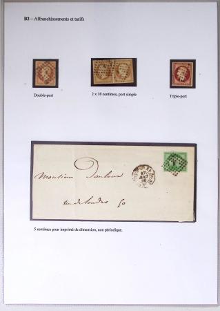 1849-1900, Importante collection d'oblitérations de
