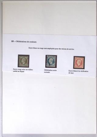 1849-1900, Importante collection d'oblitérations de