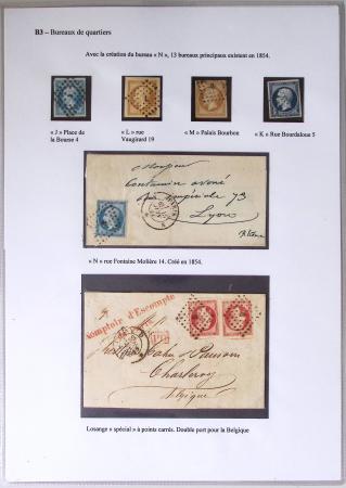 1849-1900, Importante collection d'oblitérations de