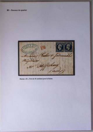 1849-1900, Importante collection d'oblitérations de