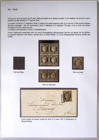 1849-1900, Importante collection d'oblitérations de