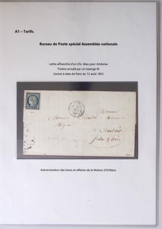 1849-1900, Importante collection d'oblitérations de
