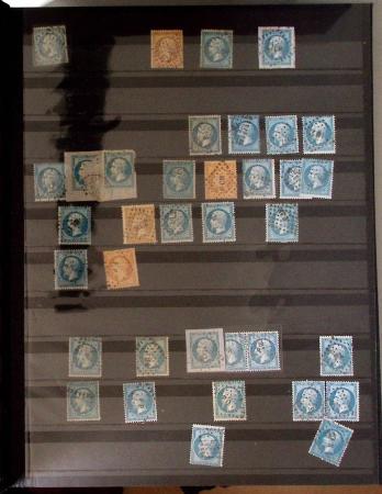 1849-1874, Lot de classiques de France, orienté sur
