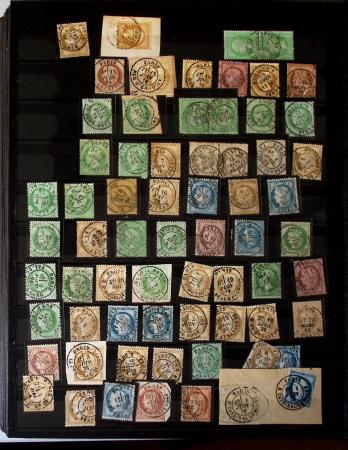 1849-1874, Lot de classiques de France, orienté sur