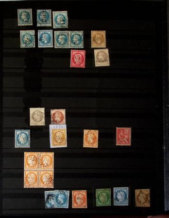 1849-1874, Lot de classiques de France, orienté sur