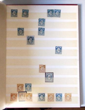 1849-1874, Lot de classiques de France, orienté sur