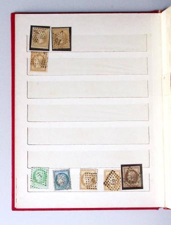 1849-1874, Lot de classiques de France, orienté sur