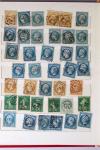 1849-1874, Lot de classiques de France, orienté sur
