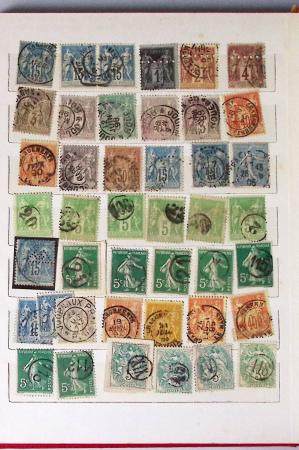 1849-1874, Lot de classiques de France, orienté sur